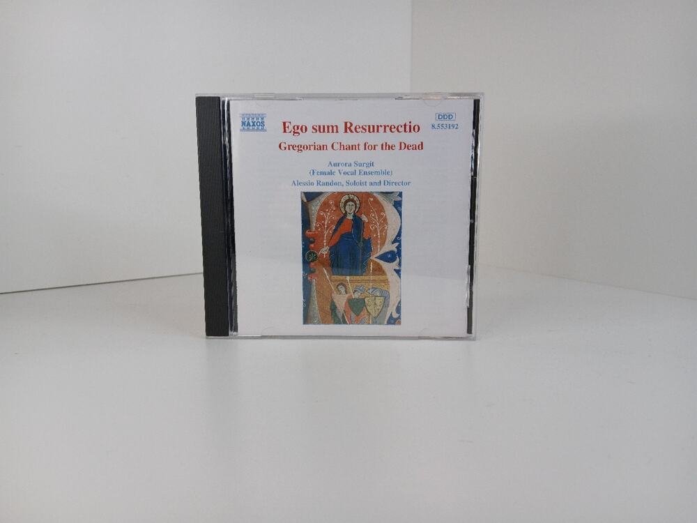 Ego sum Resurrectio Gregorian Chant for the Dead CD Soloist Alessio Randon 1995